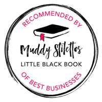 Find us in the Muddy Stilettos Little Black Book of best businesses